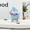 Chaveiro Carrinho de Compras Animal de Desenho Animado Pingente de Boneca Pingente de Chaveiro Urso Empurrando Pequeno Presente Boneca Arqueológica