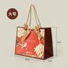 Bolsa de presente manual vermelha criativa bolsa de doces de casamento bolsa de presente de casamento bolsa para roupas cheongsam bolsa de papel