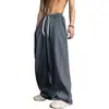 Pantalones Casuales Estilo Americano para Hombre, Holgados, Diseño Único, Largos, En Stock, Venta al por Mayor, Comercio Exterior Transfronterizo de Aliexpress Amazon