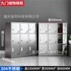 Chongqing Aço Inoxidável Armário Baixo Multidoor Armário de Armazenamento de Ferramentas com Gaveta Armário de Armazenamento Oficina Livre de Poeira Sapateira Arquivo