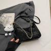Bolso Tote Casual de Moda Estilo Coreano Ins para Mujer 2024 Otoño e Invierno Nueva Moda Simple Combinable Gran Capacidad Bolso de Hombro