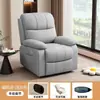 Sofá Espacial Multifuncional de Primeira Classe Sofá com Massagem Elétrica Sala de Estar Apartamento Pequeno Pode Balançar Girar Manicure Beleza Reclinável