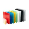 Lámina acrílica de color personalizada, pieza completa de plástico opaco tablero PS, impresión y corte UV, lámina de plexiglás con forma especial