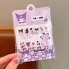 Nuevas Pegatinas para Uñas de Dibujos Animados de Kuromi para Bebés, Linda Decoración de Uñas Impermeable para Niñas Pequeñas, Pegatinas para Uñas para Niñas