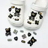 Charms de Sapato de Tartaruga de Desenho Animado e Dragão de Fogo Acessórios DIY Fivelas de Sapato Animal Fofo Resina de PVC Fivelas Decorativas em Estoque