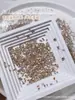 Mini joias de zircônia para nail art bling Estilo novo da Rede Vermelha invertido plano branco transparente champanhe formato especial pequeno diamante misturado