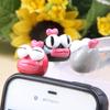 Serie ojo convexo cuello torcido gris cáñamo adorable 3.5mm Universal caricatura tapón antipolvo para teléfono móvil accesorios para teléfono móvil al por mayor
