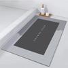 Venta al por mayor del fabricante Alfombra de terciopelo de cristal Felpudo para baño Felpudo de lujo antideslizante Uso en el hogar Tela tecnológica Felpudo absorbente Lavable a máquina