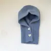 Gorros para Bebé para Otoño e Invierno, Gorros Lindos y Súper Lindos para Niños, Bufandas, Gorros de Lana de una Pieza, Gorros con Protección para Orejas, Gorros de Lana para Bebé