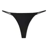 Tanga de algodón puro, ropa interior fitness sin costuras para mujer, tirantes finos, adecuado para niñas y estudiantes, para deportes, yoga y fitness