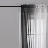 Venta Directa de Fábrica de Mosquiteros Impresos Estilo Americano, Color Degradado, Cortinas Terminadas para Comercio Exterior, Cortinas Transparentes, Estilo Americano
