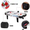 Venta directa de fábrica: mesa de juguete de futbolín de mesa portátil para niños, mesa de juego de hockey de aire de mesa
