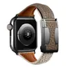 Fivela Magnética Duplo C de Couro com Pulseira para Apple Watch Pulseira para Apple Watch