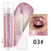 Sombra de ojos líquida óptica camaleónica transfronteriza, producto transfronterizo popular, sombra de ojos líquida camaleónica deslumbrante a base de agua de un solo color