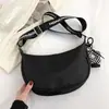 Bolsa Verano 2023 Nueva de Moda Bolso Cruzado de Nylon de Moda para Mujer Verano Versátil Diseño de Nicho Bolsa Dumpling