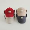 Gorro de Bebé Buena Letra Gorra con Visera Invierno Protección para Orejas Gorra Lei Feng Etiqueta m Calle Viento Cálido Gorra de Béisbol Resistente al Viento