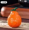Encendedor Naranja Trendy de Tiktok Original de Suerte Inusual a Prueba de Viento Recargable Venta al por Mayor
