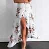 Punto AliExpress comercio exterior Europa y Estados Unidos retro vacaciones estilo Europa y Estados Unidos falda de encaje irregular