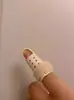 Manga fija para dedo de hombre y mujer, protección para dedo de baloncesto, ruptura del tendón extensor, dislocación de la articulación del dedo, protección con férula fija para dedo