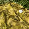 Tejido de Gasa Xiangyun de Seda con Patrón de Nube Azul Estilo Chino Nuevo Estilo Nacional Camisa Chaleco Bolsita Cheongsam Tejido Hecho a Mano