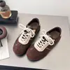 Zapatillas de mujer 2026 para principios de otoño en bloques de color, versátiles y de moda, estilo Forrest Gump, zapatillas de entrenamiento alemanas, nuevos zapatos deportivos y casuales, súper modernos, estilo retro