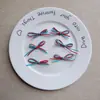 Accesorios Sencillos de Cinta Roja y Azul para Ligas de Cabello de Niños, Ropa, Manualidades DIY, Pegamento Crema, Decoraciones de Zapatos y Materiales al por Mayor