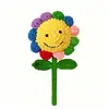 Buket de girasoles gigantes de colores, buket de girasoles tejido, un gran regalo para los maestros al inicio del ciclo escolar