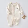 Body para Bebé Ropa para Recién Nacidos Algodón Puro Clase A Sin Etiquetas Pijama para las Cuatro Estaciones Traje para Salir Traje para Gatear Artesanía Sin Etiquetas
