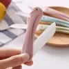 Cuchillo de Fruta para el Hogar Plegable Portátil Cuchillo de Cerámica Mini Cuchillo de Fruta para el Hogar Cuchillo Plegable Cuchillo Pelador