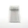 Pincel de Cílios com Haste de Cristal Para Extensão de Cílios Maquiagem Pincel de Cílios de Nylon Portátil Haste de Cristal Pincel para Cílios