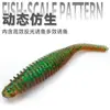 Atacado de Fábrica Isca Biônica Isca Macia Cauda de Agulha Grande Cabeça Gorda Isca 8cm Isca Artificial Cauda Reta Minhoca Macia Isca de Pesca Cor Laranja