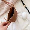 Monedero de estilo coreano para mujer, nuevo, de color sólido, sencillo, para estudiantes, tarjetero, bolso multifuncional para lápiz labial, billetera de gran capacidad