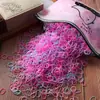 Explosiones de Comercio Exterior Banda de Goma Infantil tamaño pequeño Banda de Goma Desechable Chaqueta de Cuero Pequeña Cuerda para Corbata Accesorios para el Cabello de Niñas Cuerda para el Cabello Venta al por Mayor