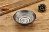 Configuração de Mesa Japonesa Peça Quatro Tigela de Arroz para Restaurante de Sushi Xícara de Chá Prato Lateral Preto Cozinha Japonesa Coreana Descanso de Hashi de Cerâmica Bule