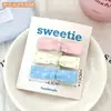 Nuevo Set de Pasadores de Tenedor y Espátula de Dibujos Animados Lindos, Estilo Divertido y Dulce para Niñas, Versátiles para Flecos Laterales y Pinzas para el Cabello
