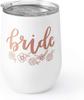 Amazon Taza de Huevo de Sublimación Explosiva Copa de Vino de Boda Nupcial Termo de Acero Inoxidable 12 oz Regalo