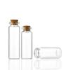 En stock 22 tubo bayoneta botella corcho a la deriva botella de los deseos botella de vidrio de agarwood frasco para píldoras botella de embalaje de grava