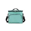 Bolsa de Almuerzo Transfronteriza Gran Capacidad Cuadrada Bolsa de Hielo Portátil de Mano Bolsa de Picnic Portátil Se Puede Cruzar Cuerpo Caja Aislada Caja de Almuerzo Bolsa Aislada