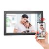 Marco de Fotos Electrónico de 15.6 pulgadas con Wifi, Álbum Android Táctil Pantalla IPS Marco Digital Frameo Nube Escritorio Marco Estrecho