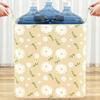 Bolsa para Colcha de Tecido Não Tecido Daisy Bolsa de Armazenamento para Roupas e Colchas Selada com Zíper Bolsa de Armazenamento à Prova de Umidade Gigante de Reposição