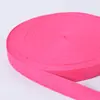 Fita de Poliéster-Algodão de Trama Simples para Mochila Cinto Elástico de Yoga Cós Bolsa de Lona Portátil Tecelagem de Amarração para Acessório de Roupa de Algodão