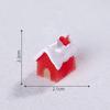 Cross-border nova micro paisagem natal velho anão boneco de neve quarto diy decorações acessórios mini ornamentos