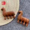 Regalo estilo chino en el Año del Caballo: Peine Masajeador Forma de Caballo de Sándalo, Peine de Meridianos, Regalo Souvenir, Grabado Personalizable, Peine de Madera Maciza