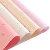 Nuevo Papel de Arte Pétalo Desgarrable a Mano Textura de Flor Papel Dongba Florería Papel de Envoltura Floral Flor Ramo de Flores Papel de Envoltura