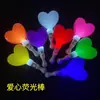 Palo Fluorescente Fijo de Estrella, Palo Fluorescente Personalizado para Boda, Accesorio de Performance, Luz de Mano Estrella de Cinco Puntas, Soporte para Concierto, Luz Plateada