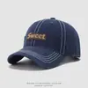 Boné de Baseball Infantil Tendência Outono com Letras, Chapéu de Sol Casual ao Ar Livre de Comércio Exterior, Novo Chapéu de Bebê Estilo Chinês
