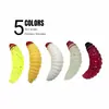 Isca Macia Luminosa para Pesca, 2cm 0.4g, Minhoca Macia Imitação de Larva, Isca de Pesca Transfronteiriça Atacado