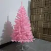 60cm1.2/1.5/2 m rosa PVC criptografado árvore de Natal festival supermercado produtos de decoração doméstica simulação de piso