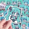 96 Adesivos Resistentes em Versão Q Estilo Desenho Animado Fofo para Decoração, Adequados para Celulares, Agendas e Desktops, À Prova d'Água e Autoadesivos
