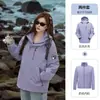 Chaqueta Shell 2026 Tres en Uno Exterior Cortavientos Impermeable Muy Bonita Ropa de Montañismo Chaqueta Unisex Mismo Estilo Engrosada